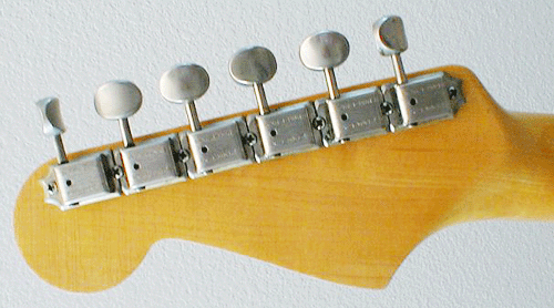 1965 Stratocaster Headstock Back
