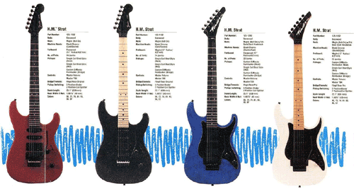 HM (Heavy Meteal) Series Stratocaster (1989 - 1992)